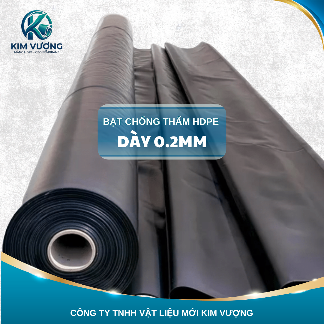 Bạt Chống Thấm HDPE 0.2mm